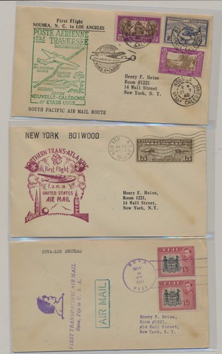 USA - 3 Luftposthüllen Lot # 103