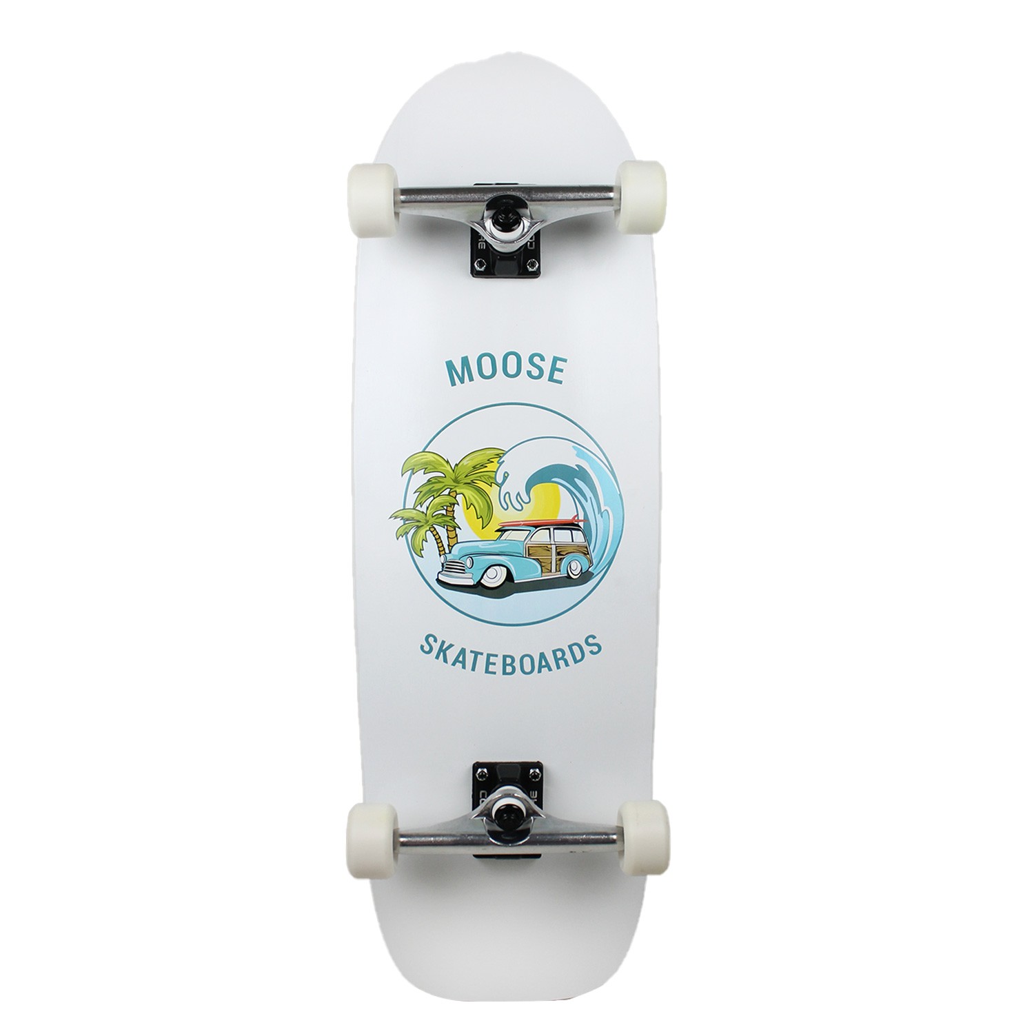 Complete Moose Sunset Cruiser 10" X 33" Green/yellow