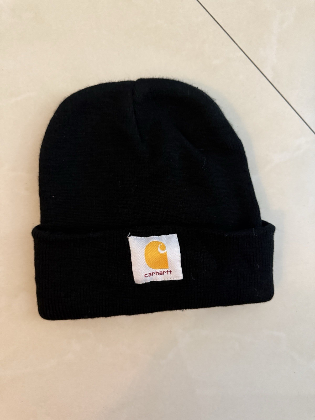 Carhartt A18001 Men's Acrylic Black Hat Beanie Streetwear