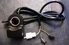 E Bike Thumb Throttle, 36V/48V Thumb Accelerator Battery Display Speed Control A