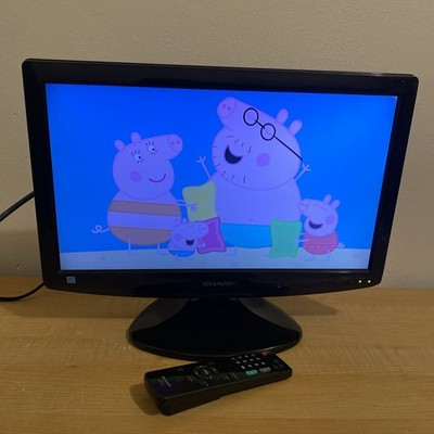 Sharp  LC-19SB24U 19'' LCD HD TV & Remote (SEE DESCRIPTION)