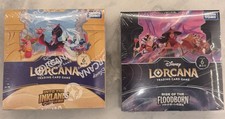 Lot of 2 Disney Lorcana Booster Boxes - Floodborn Inklands Japanese