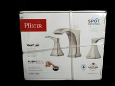 Pfister Venturi LF-049-VNGS 8 in. Widespread 2-Handle Bathroom Faucet with Push