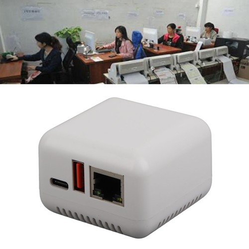 USB 2.0 Network Print Server 5V LAN Print Share Server Wireless Print Server FY - Afbeelding 17 van 33