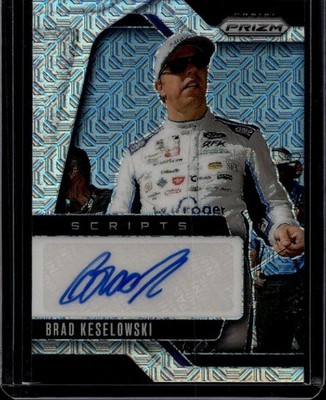 2025 Panini Prizm #S-BKS Brad Keselowski Scripts Mojo #/25
