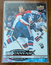 2025-26 Upper Deck Series 2 - Rod Langway Canvas #C-245