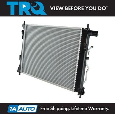 #ad TRQ Radiator Assembly Plastic Tanks Aluminum Core Direct Fit for Accent Rio $104.95