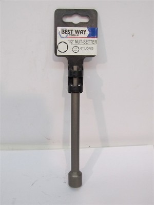 Best Way 39513, 1/2'' x 6'', 1/2'' x 6'' Nut-Setter