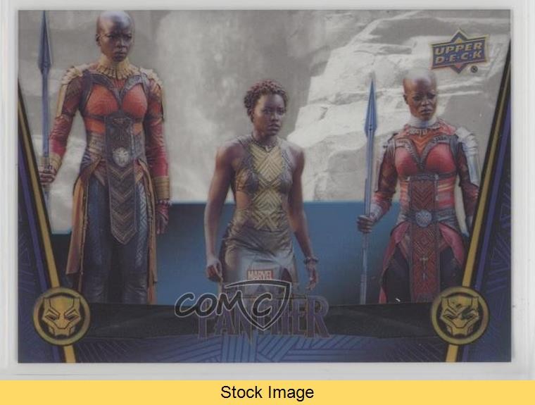 2018 Upper Deck Marvel Black Panther Acetate Challenge at Warrior Falls READ d8g