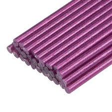 Mini Hot Glue Gun Sticks 4-inch x 0.27-inch for Glue Guns, Glitter Rose 30pcs 0.32 per stick