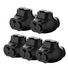 2 Port Insulated Splice Connector 2-14 Gauge Aluminum to Copper Wire Connectors