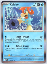 Pokemon TCG Keldeo ME04: Chaos Rising Holo NM Rare 019/086