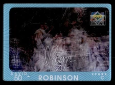 1997-98 Upper Deck Diamond Vision #S24 David Robinson Signature Moves