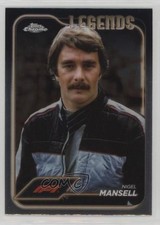 2024 Topps Chrome Formula 1 F1 Legends Nigel Mansell #189 HOF 1i3m