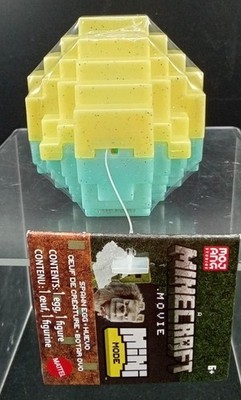 Minecraft Movie Mini Mode Spawn Egg Figure By Mattel 6+ Assembly Instructions In