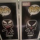 Funko Pop! Marvel Venom #888 & Carnage #889 Vinyl Bobble-Heads