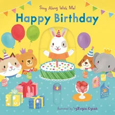Happy Birthday: (An Interactive Board Book with Sliders and QR Code for Instrum,