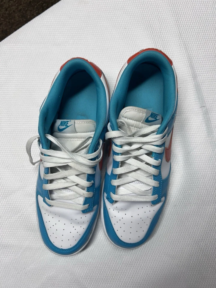 Talla 11 - Nike Dunk Low Miami Dolphins Foto 4 de 4