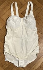 Vintage Playtex I Can't Believe Girdle Bodysuit Shaper No Garter Tabs 44D