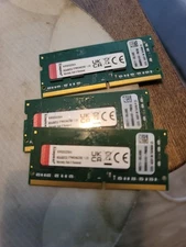 Kingston Laptop 4GB SDRAM DDR4 3200MHz CL22 1Rx16 260-Pin KVR32S22S6/4