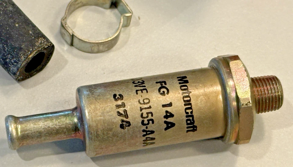 Новый оригинальный производитель новый из старых запасов 1973 Ford Mustang Mercury Cougar топливный фильтр D3AZ-9155-A - FG-14-A - Изображение 3 из 4