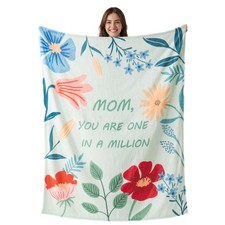Anniversary Birthday Gift for Mom from Daughter Son, Mom Blanket, Super Soft ...