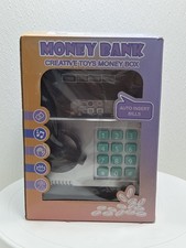 Money Bank Creative Toys Money Box Secret Code Safe Piggy Bank Auto Insert Bills