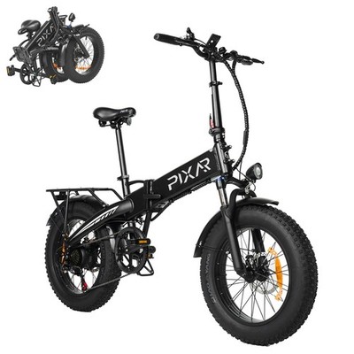 20'' Faltbares E-Bike PIXAR STAR1 48V15AH E-City Bike 250W E-Mountain Bike 25KM/H