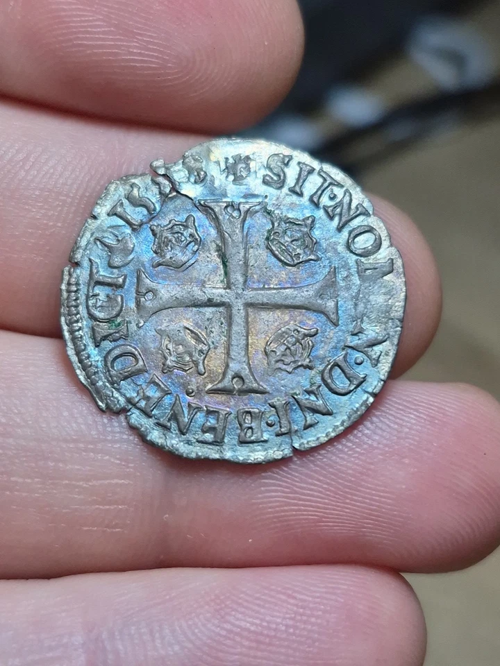#166 - Henri III - Douzain aux 2h 1588 S Troyes Qualité Dy.1140 1.91g Billon - Photo 2/2