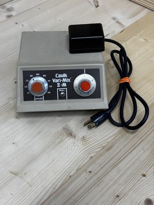 Caulk Vari-Mix II-M Dental Amalgamator Mixer Lab Equipment Vintage Tested Works