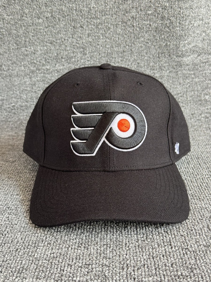 '47 Brand Philadelphia Flyers Fitted Cap Curved Brim Black 7 3/4 62cm NHL