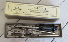 Vintage Columbia De Luxe Needle with 2 Different Points No. 1690 w/ Paperwork