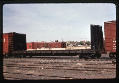 Duplicate Slide SP&S #35015 Bulkhead Flat Spokane Portland Seattle 1972 Pasco WA