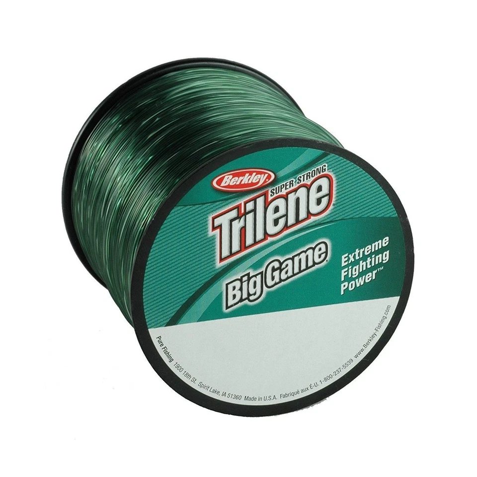 Berkley Trilene Big Game Fil De Pêche Monofilament Vert 8lb-25lb - Photo 1/1