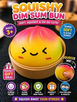 Rainbow Mystery Squishy Bundle – Ice Cube, Dumpling & Rainbow