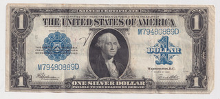 AUCTION START £1. USA 1923 DOLLAR BANKNOTE [B]