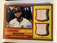 2025 Topps Heritage - Bryan Ramos Clubhouse Collection Dual Relic #CCSDR-BR /50