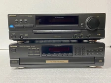 Technics Bundle Receiver SA-EX140 + 5 Disc CD SL-PD9 with Remotes