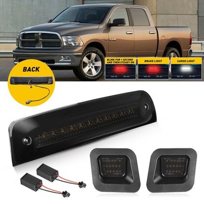 LED Third Brake Light + License Plate Light Set 2009-2010 for Dodge Ram 1500 OOK