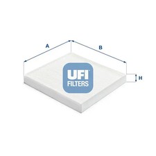 Innenraumfilter Partikelfilter 53.387.00 UFI für HYUNDAI KIA