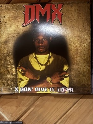DMX x 'Gon' Give It to Ya' 2 LP Gold Red Splatter Vinyl, Greatest Hits,