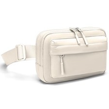 Essential Belt Bag w/Long Strap 70"   Double Off White Double Compartment