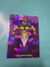 2024 Marvel Masterpieces 1992 Platinum PURPLE CRYSTALS #68 Nova