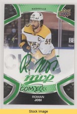 2021-22 Upper Deck MVP Green Script Roman Josi #159 READ 7l6