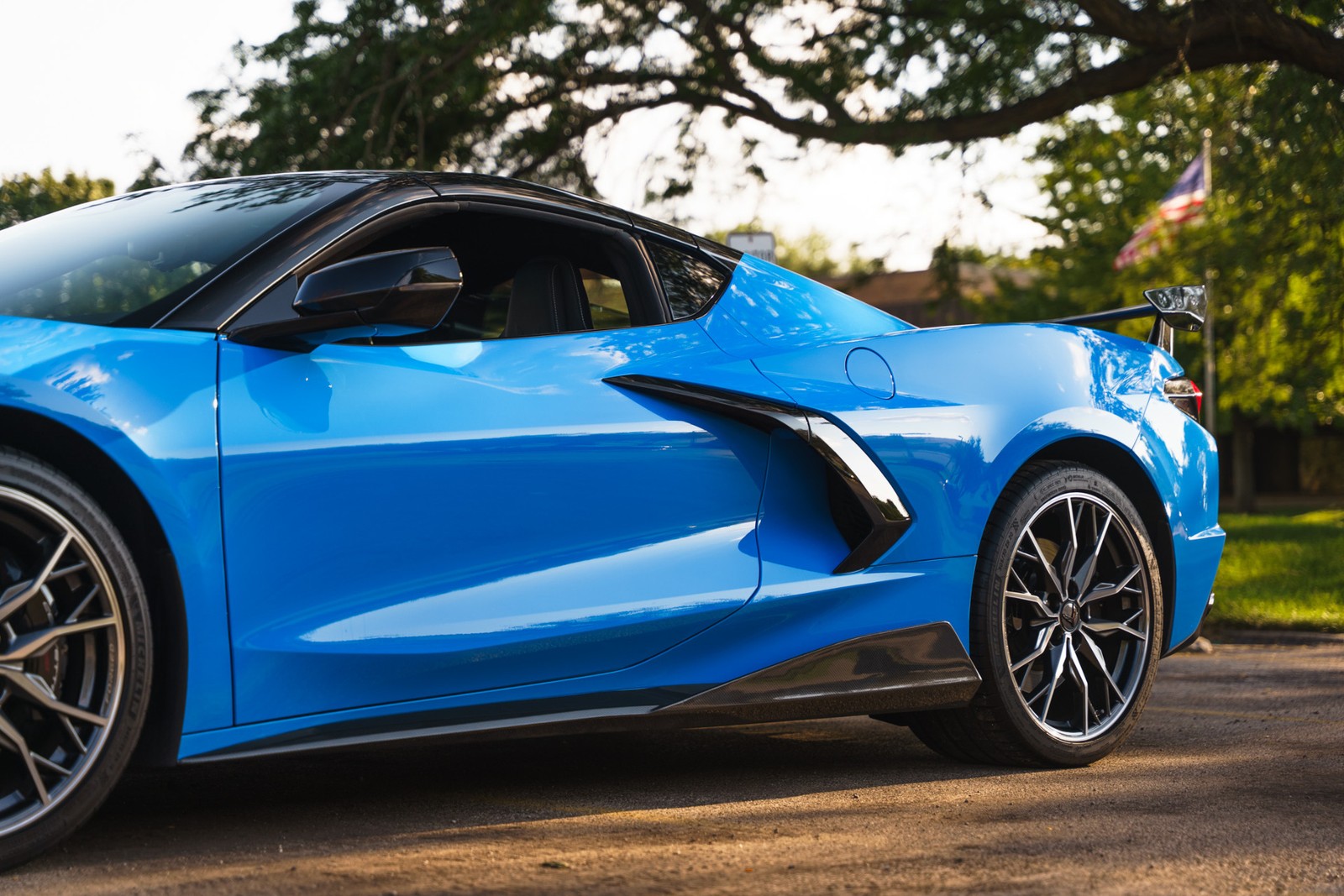 2024 Blue Chevrolet Corvette   | C8 Corvette Photo 8