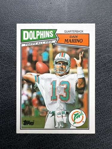 Dan Marino #51 1987 Topps American UK card