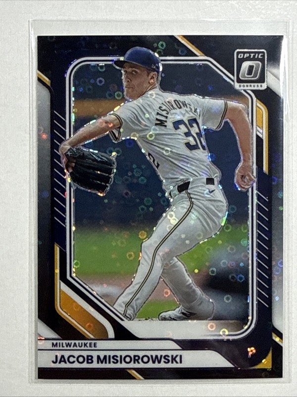 Jacob Misiorowski 2026 Black Optic Prism Baseball!!
