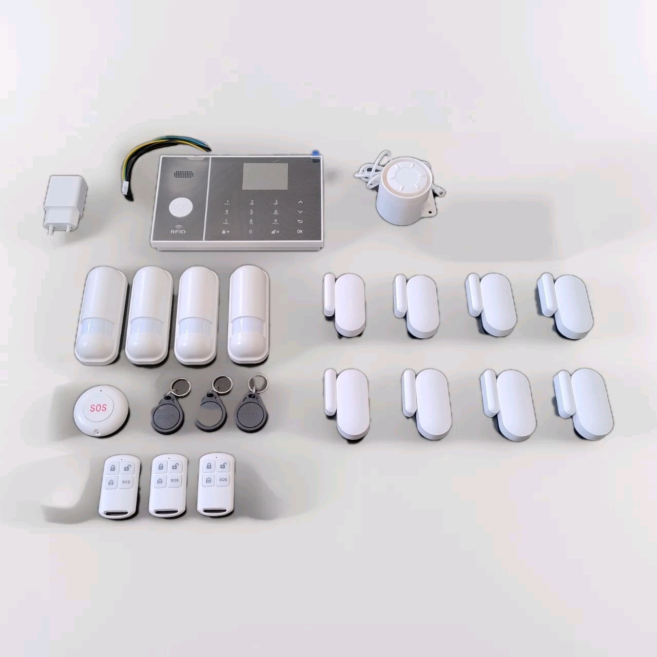 Centrale Antifurto Radio GSM Intelligente Alarm Compatibile Alexa e Smart Tuya - 2