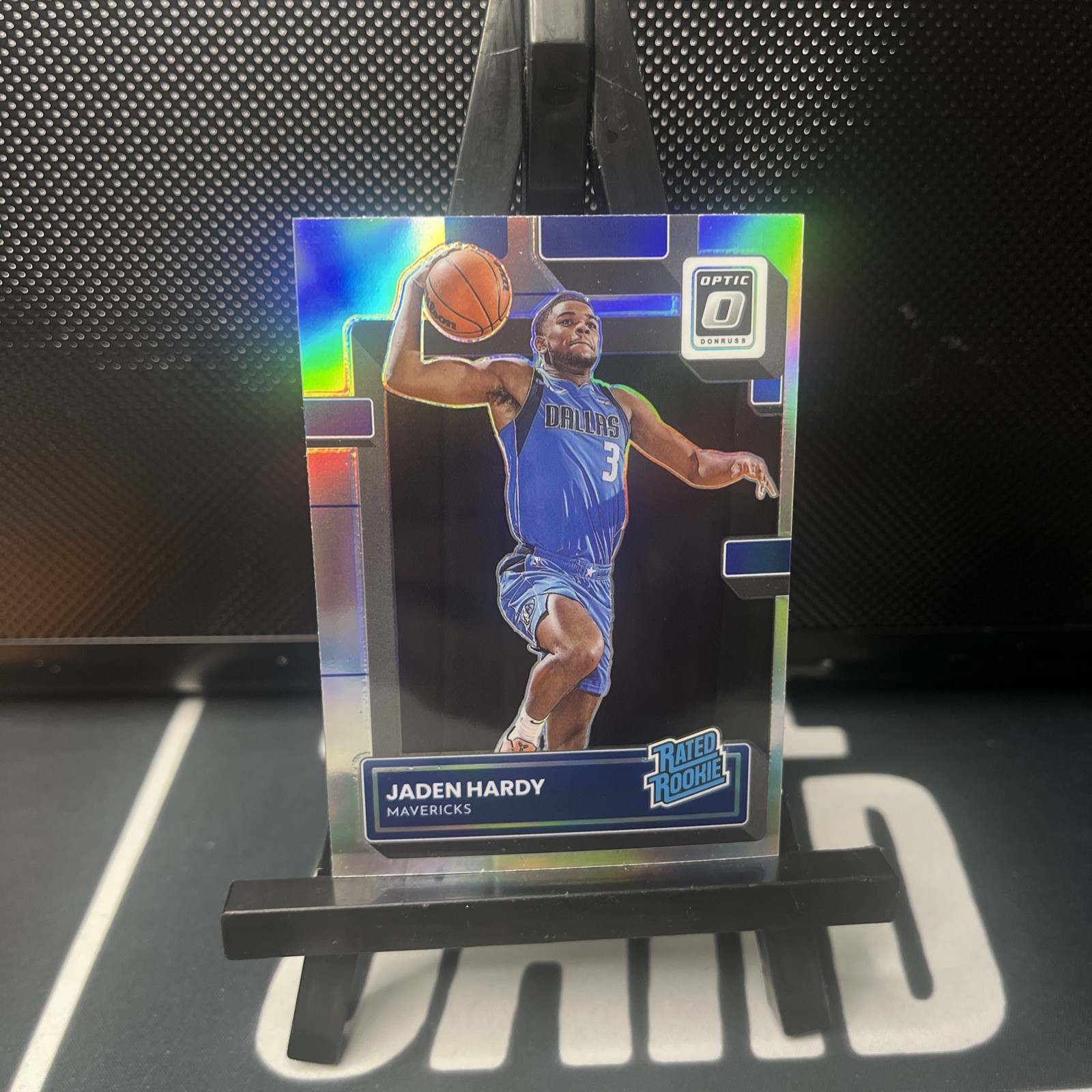 2022-23 Donruss Optic Holo #248 Jaden Hardy RR RC Mavericks