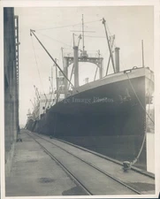 1981 Luckenbach Port Cargo Ship Watercraft Naval Architecture 8X10 Vintage Photo